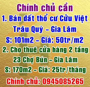 Chính chủ cho thuê cửa hàng 23 Chợ Bún, Gia Lâm, Hà Nội 12204252