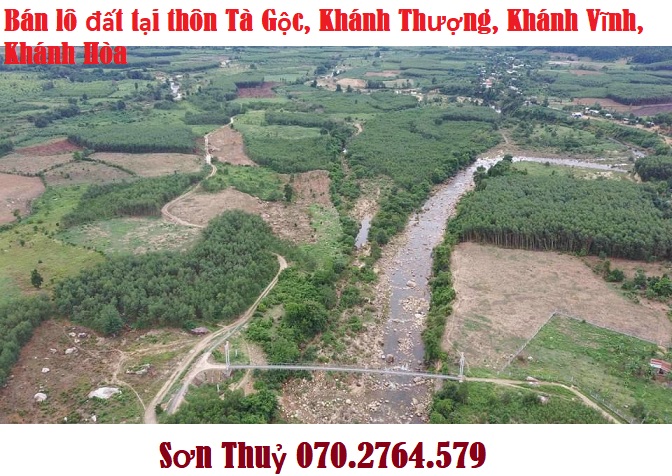 Chính chủ bán lô đất tại thôn Tà Gộc, Khánh Thượng, Khánh Vĩnh, Khánh Hòa, 600tr; 0702764579
 12249530