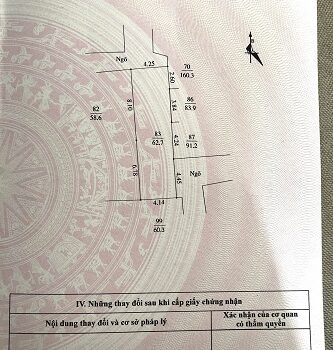 Cần bán mảnh đất tại ngõ Phố Lý Quốc Bảo- Nhị Châu TP Hải Dương. 12264437