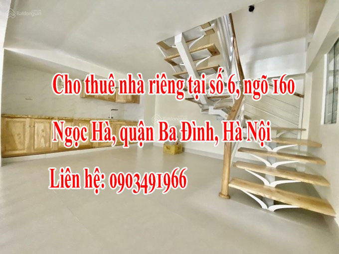 Chính chủ cho thuê nhà riêng tại số 6, ngõ 160 Ngọc Hà, quận Ba Đình, Hà Nội. 12358973