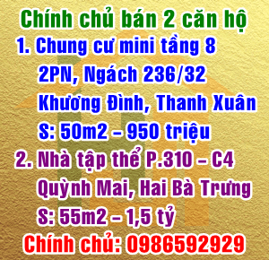  Bán căn hộ chung cư mini tầng 8, ngách 236/32 phố Khương Đình, Quận Thanh Xuân 12368883