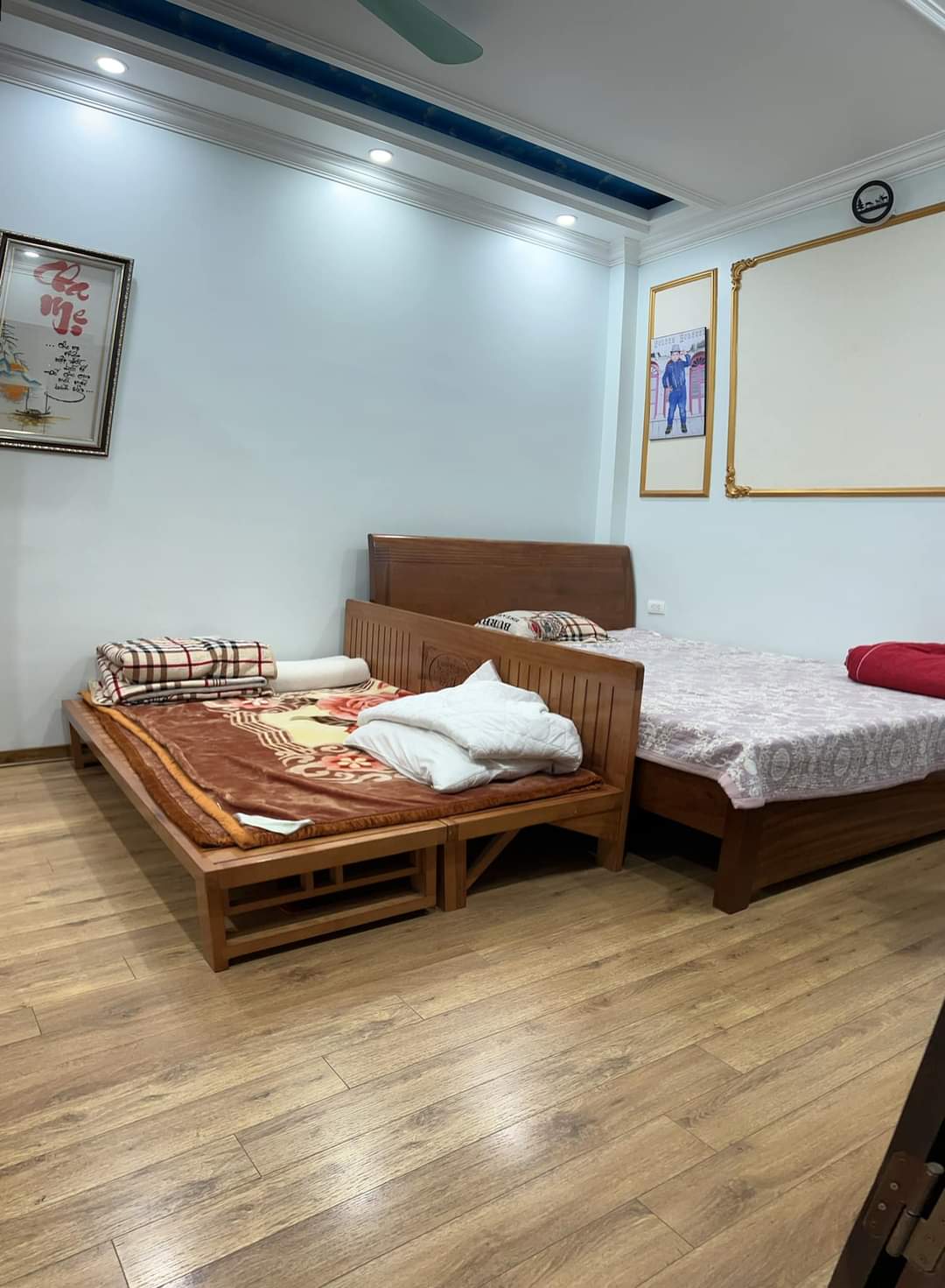 Bán nhà đường Lĩnh Nam, Hoàng Mai, 55m x 5 tầng, Lô góc, Ô tô 12374326