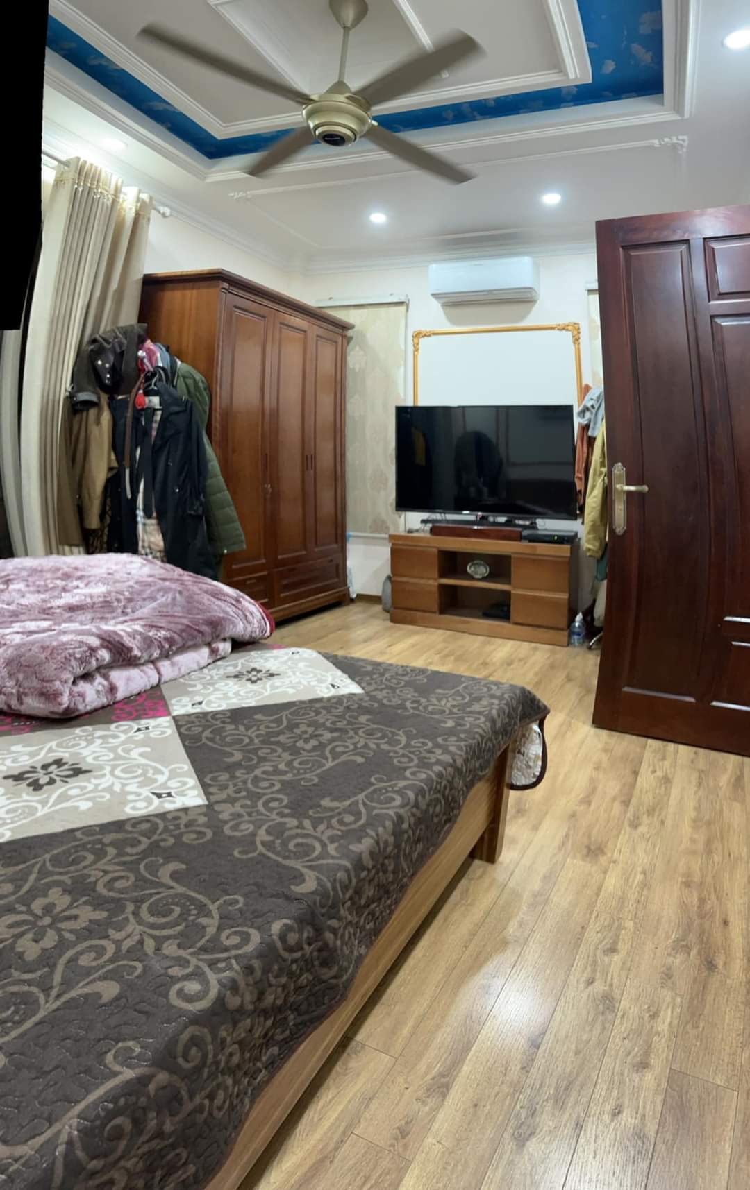 Bán nhà đường Lĩnh Nam, Hoàng Mai, 55m x 5 tầng, Lô góc, Ô tô 12374326