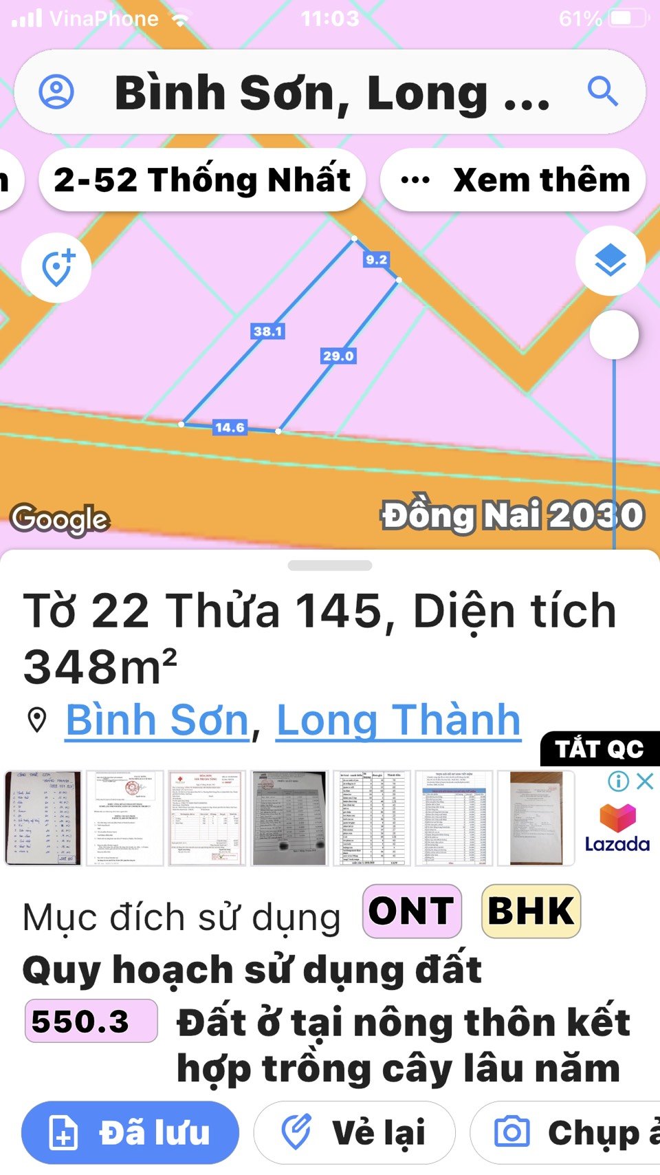 Chính Chủ cần ra gấp lô đất thuộc Xã Bình Sơn, Huyện Long Thành.Tỉnh Đồng Nai. 12385206