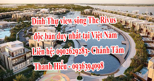 Dinh Thự view sông The Rivus độc bản duy nhất tại Việt Nam 12439752