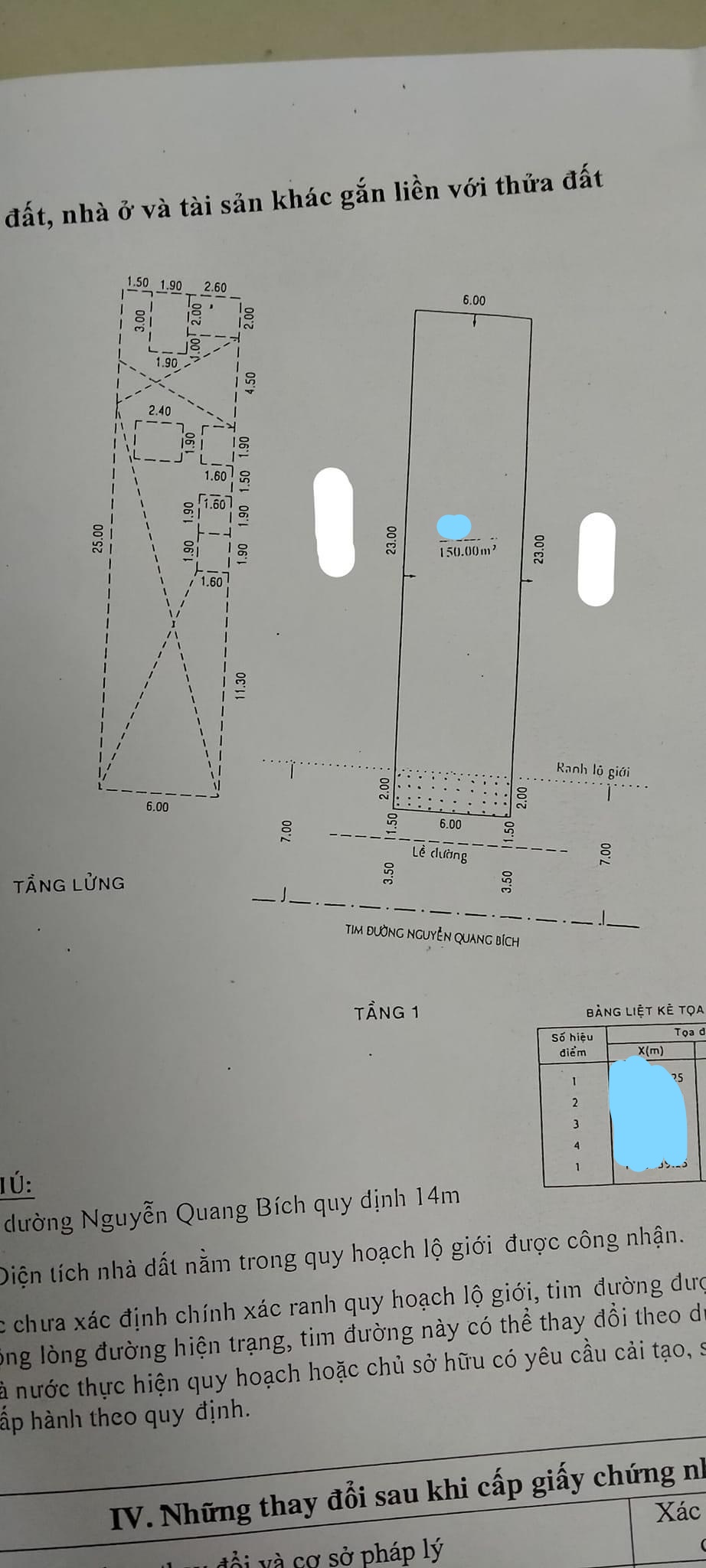 Bán nhà MT đường Nguyễn Quang Bích - C1, DT 6x25m, Cấp 4, giá 32 tỷ (TL) 12473170