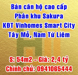  Chính chủ cần bán CHCC SA22302 phân khu Sakura KĐT Vinhome Smart City Tây Mỗ 12512117
