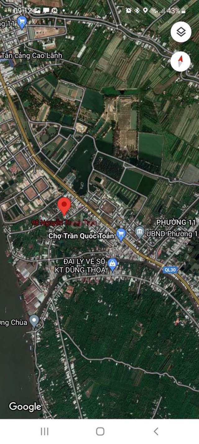 Bán Đất MT Đường Nguyễn Trung Trực P11, Tp Cao Lãnh – Đồng Tháp. 12514856