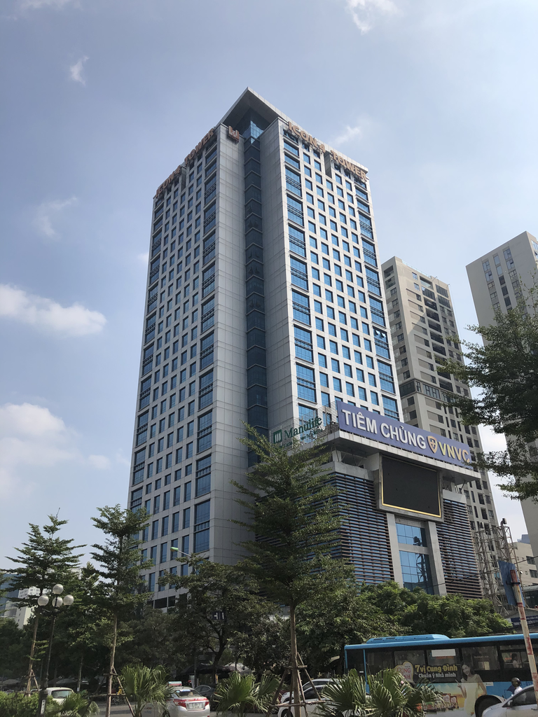 Cho thuê văn phòng hạng B+ 70m2, 120m2, 200m2 tại tòa nhà Icon 4 Tower Đê La Thành, Đống Đa, Hà Nội.
 12538405