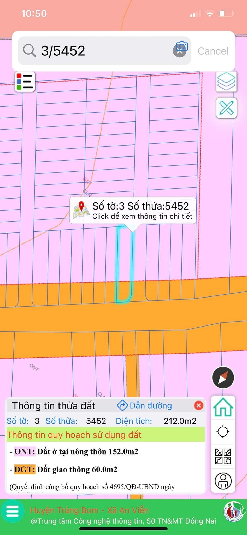 CẦN BÁN ĐẤT 2 MẶT TIỀN ĐƯỜNG NHỰA BUÔN BÁN XÃ AN VIỄN, HUYỆN TRẢNG BOM, ĐỒNG NAI 12581120