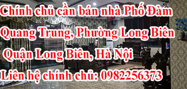 Chính chủ cần bán nhà Phố Đàm Quang Trung, Phường Long Biên, Quận Long Biên, Hà Nội 12603056