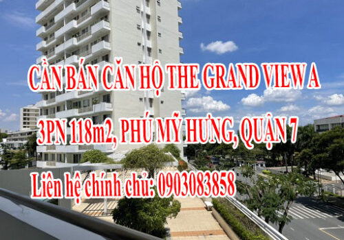 Cần bán căn hộ The Granf View A, 3PN 118m2, Phú Mỹ Hưng, Quận 7 12617823