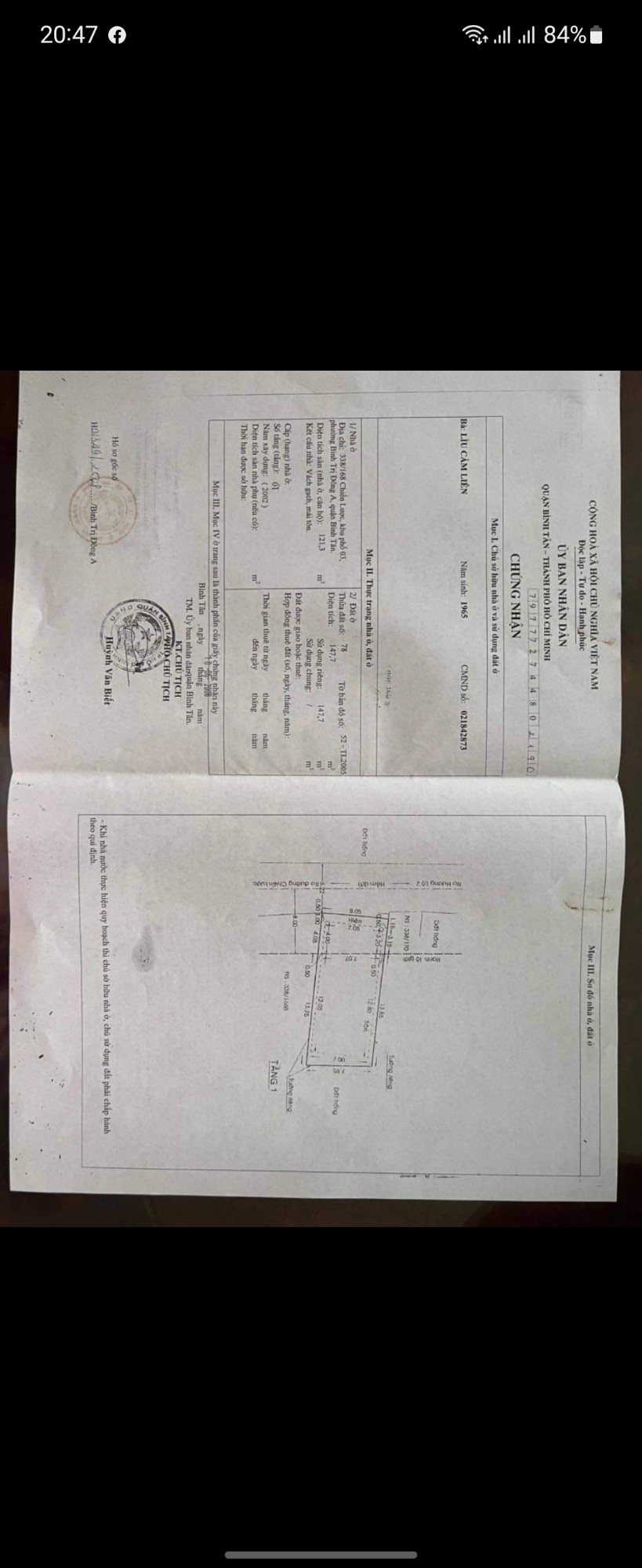 CHÍNH CHỦ BÁN NHÀ TẠI ĐƯỜNG CHIẾN LƯỢC, BÌNH TRỊ ĐÔNG A, BÌNH TÂN - TP HỒ CHÍ MINH 12643153