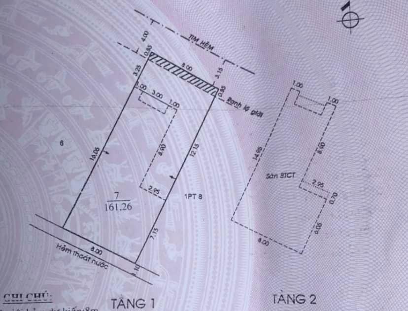 Bán nhà Hẻm 8m Phan Huy Ích - Trường Chinh, 8x20m, 2 Tầng, giá 14.9 tỷ 12658986