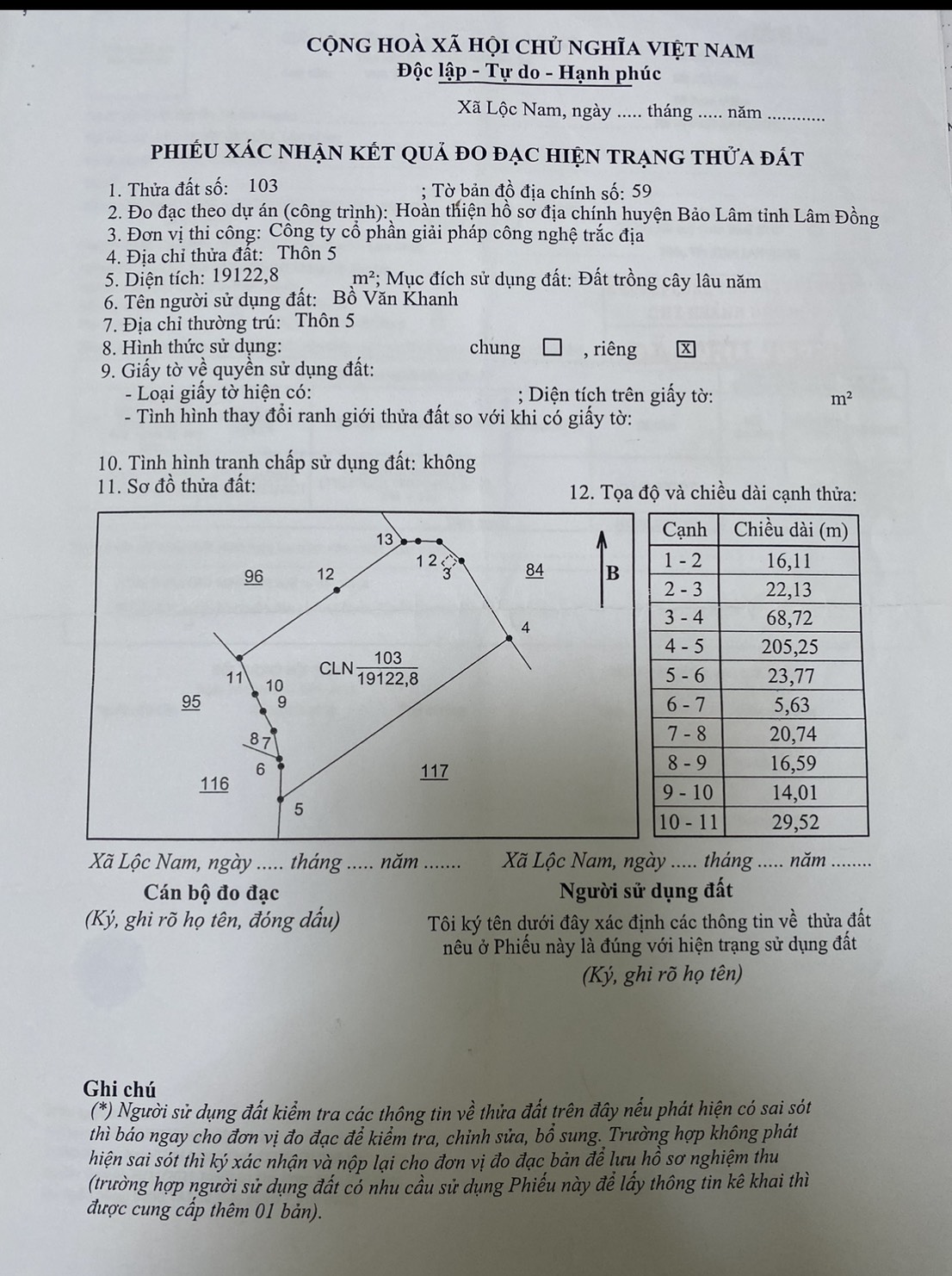 CHÍNH CHỦ BÁN SIÊU PHẨM ĐẤT NGHỈ DƯỠNG THUỘC THÔN 5, XÃ LỘC NAM, BẢO LÂM, LÂM ĐỒNG. 12666582