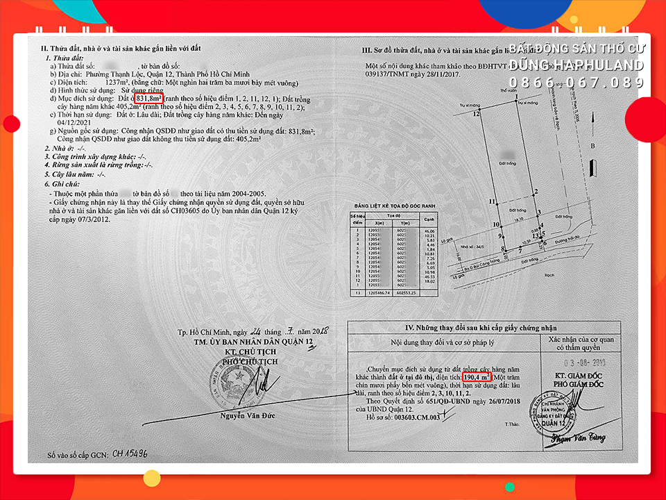 Đất mặt tiền đường, 20m x 62m. TL5x, P-Thạnh Lộc, Q12. Nhỉnh 29 triệu / m2. 12668143