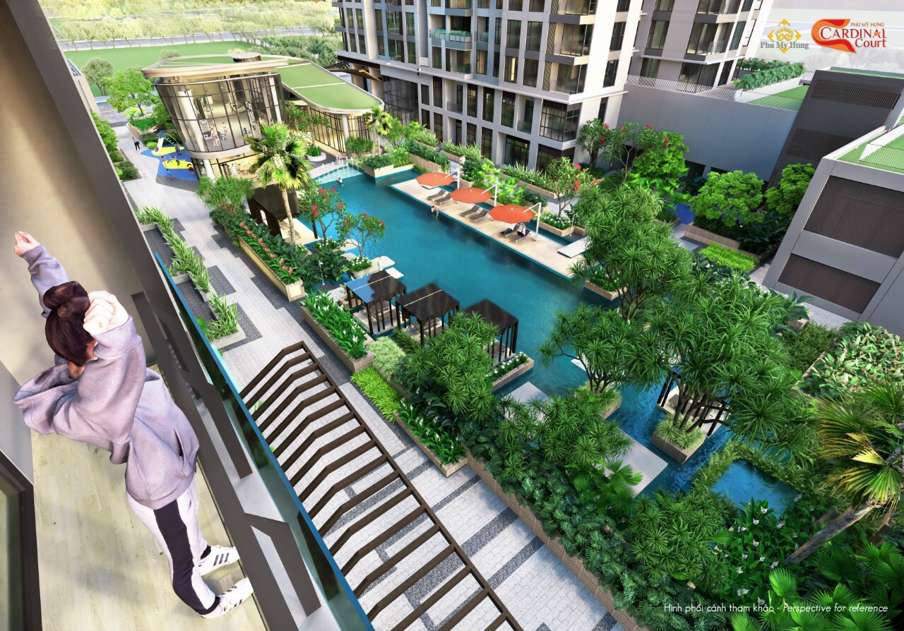 Bán căn hộ Cardinal Court Phú Mỹ Hưng, 3PN, lầu cao, view hồ bơi, từ CDT, chỉ 1.6 tỷ sở hữu ngay, LTT đến T12/2023 12685591