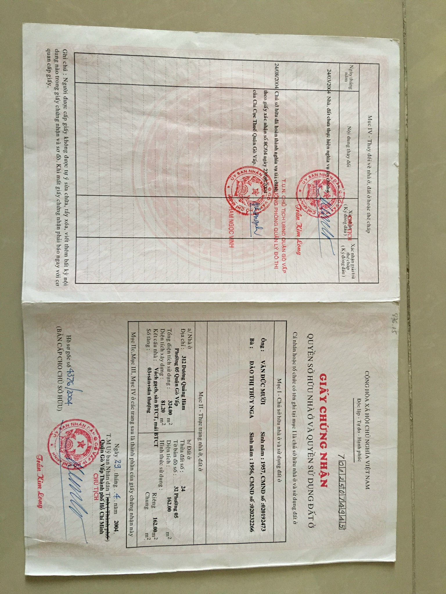 Chính chủ bán nhà, 326 Dương Quảng Hàm, Phường 5, Gò Vấp, 12758175