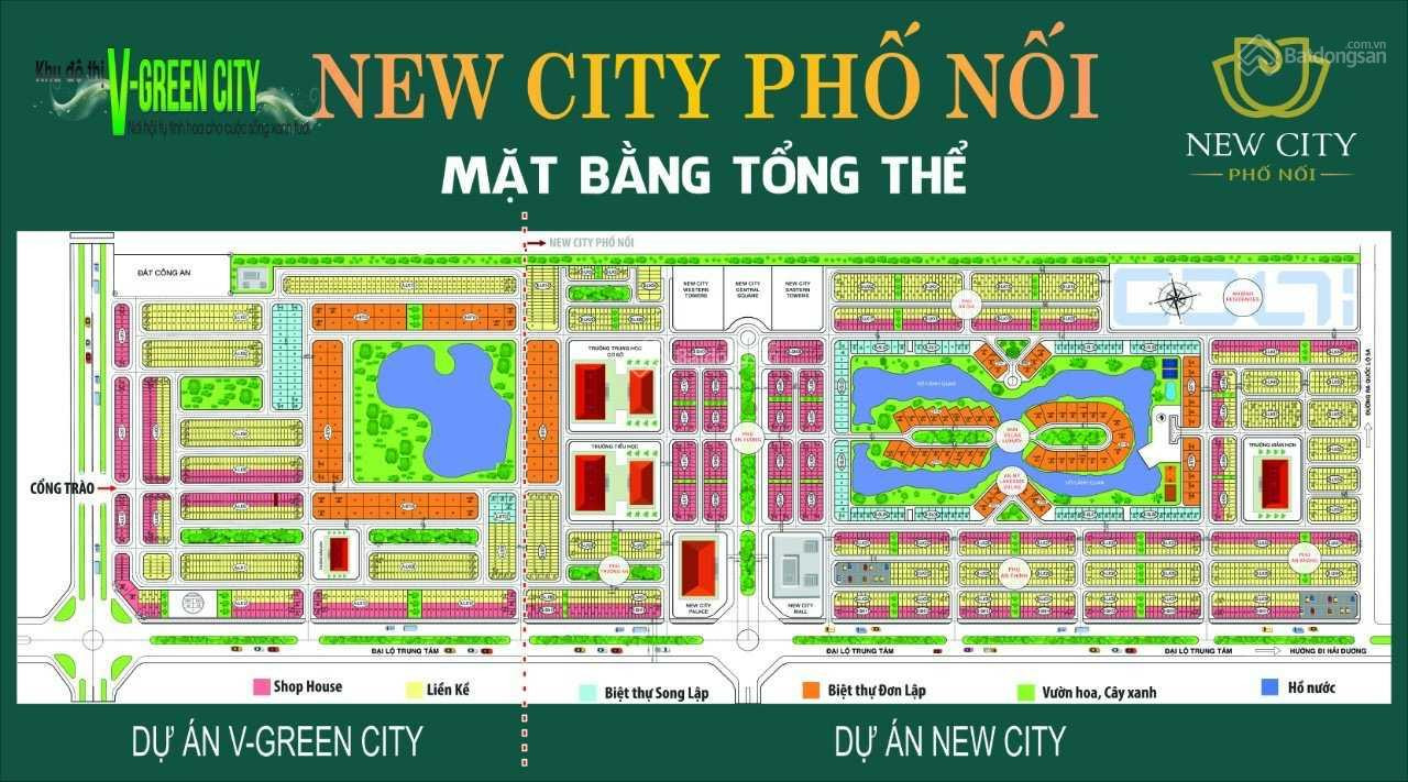 Bán đất nền New City Phố Nối Hưng Yên 12769356