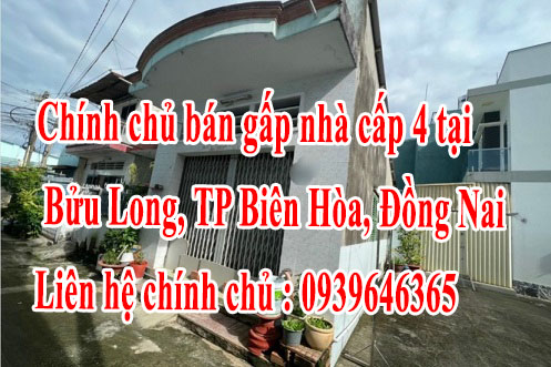 Bán gấp nhà cấp 4 tại Bửu Long, TP Biên Hòa, Đồng Nai 12796109