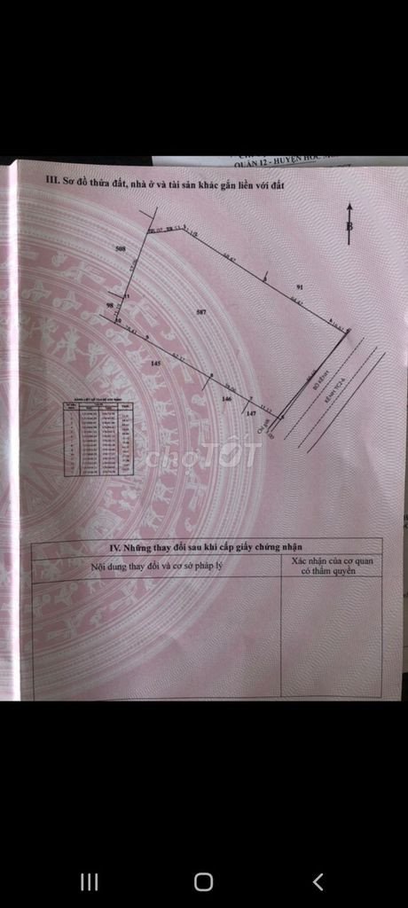 CHÍNH CHỦ CẦN BÁN ĐẤT TRỒNG CÂY HÀNG NĂM TẠI ĐƯỜNG PHƯỚC HIỆP, XÃ PHƯỚC HIỆP, HUYỆN CỦ CHI, THÀNH 12815926