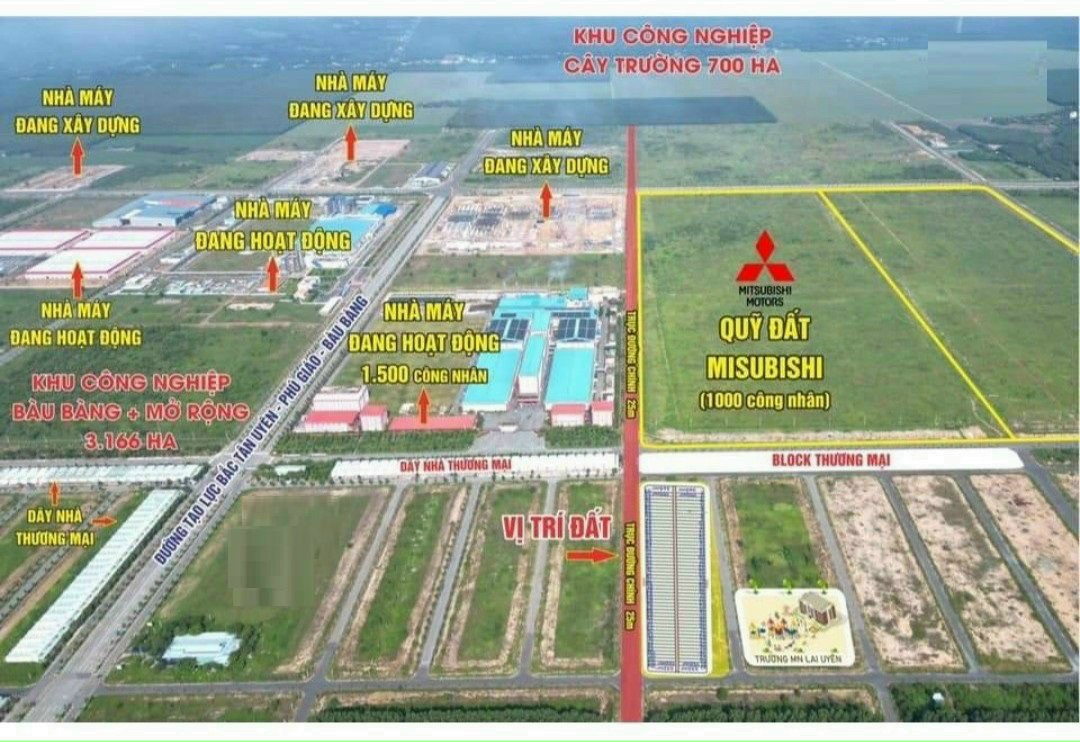 ĐẤT NỀN TÁI ĐỊNH CƯ BECAMEX BÀU BÀNG, BÌNH DƯƠNG 12834958