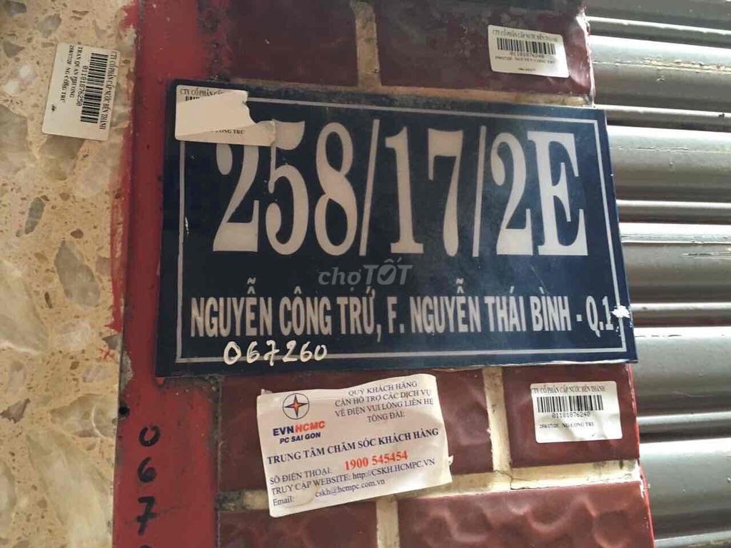 CHÍNH CHỦ CẦN BÁN NHÀ 3 LẦU 1 TRỆT TẠI NGUYỄN CÔNG TRỨ, PHƯỜNG NGUYỄN THÁI BÌNH, QUẬN 1, TP HỒ CHÍ 12842581