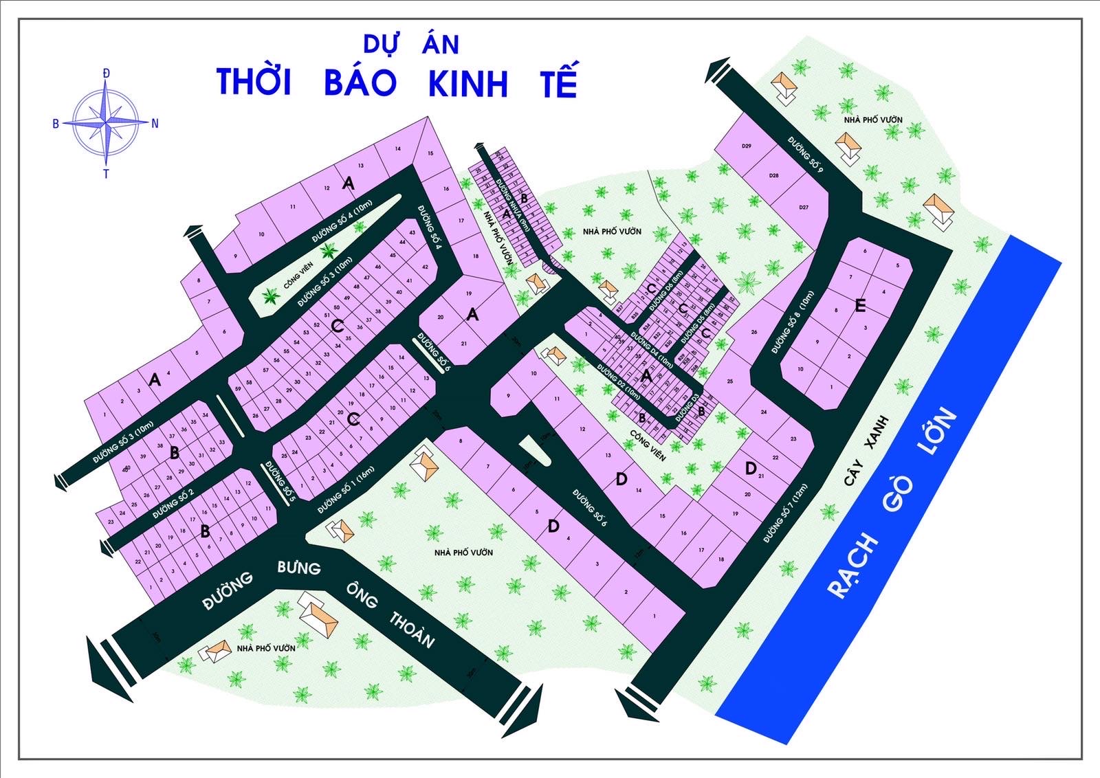 Bán lô góc biệt thự DA Thời Báo Kinh Tế Quận 9, DT 22x20m, giá 46 tr/m2, LH 0933.777.368 12843097