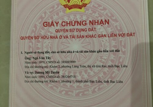 Chính Chủ Bán Nhà Xã Tân Phong, Thị Xã Giá Rai, Tỉnh Bạc Liêu 12845179