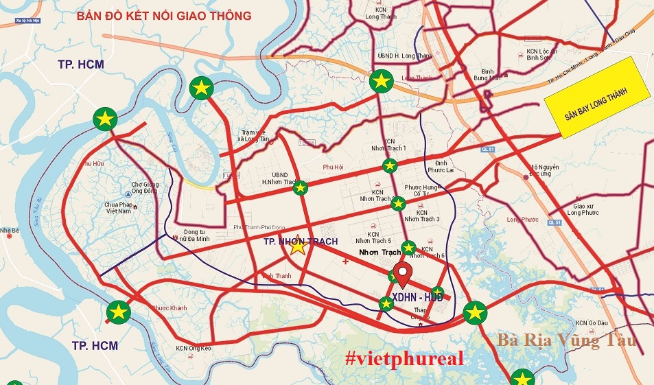 Nhận Mua Bán Nhanh Đất Nền Sổ Hồng ở Nhơn Trạch gồm HUD, Xây Dựng Hà Nội, Ecosun, Thành Hưng 12866853