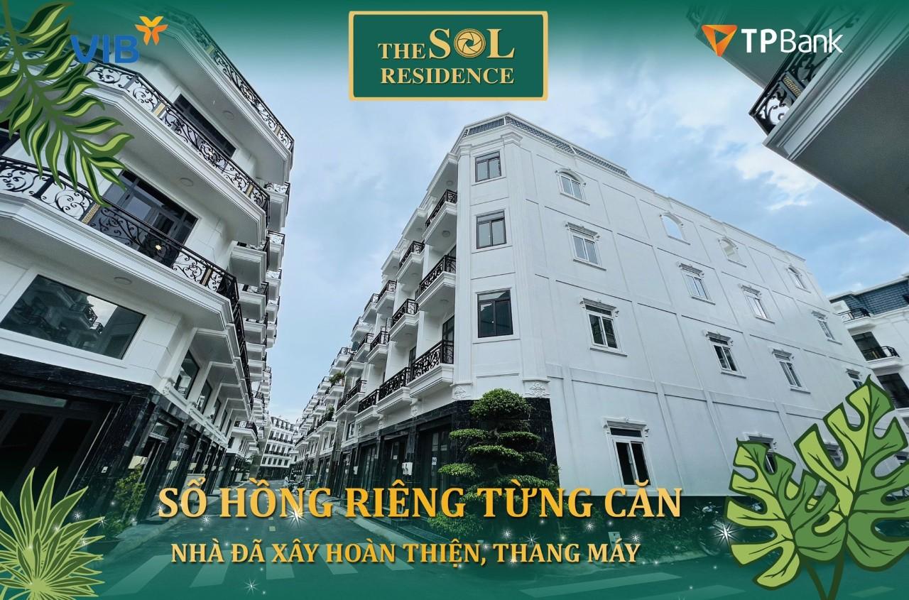 Bán nhà phố The Sol Residence Đối Diện Trường Cao Đẳng Điện Lực  Phường Thạnh Xuân Quận 12 12876976