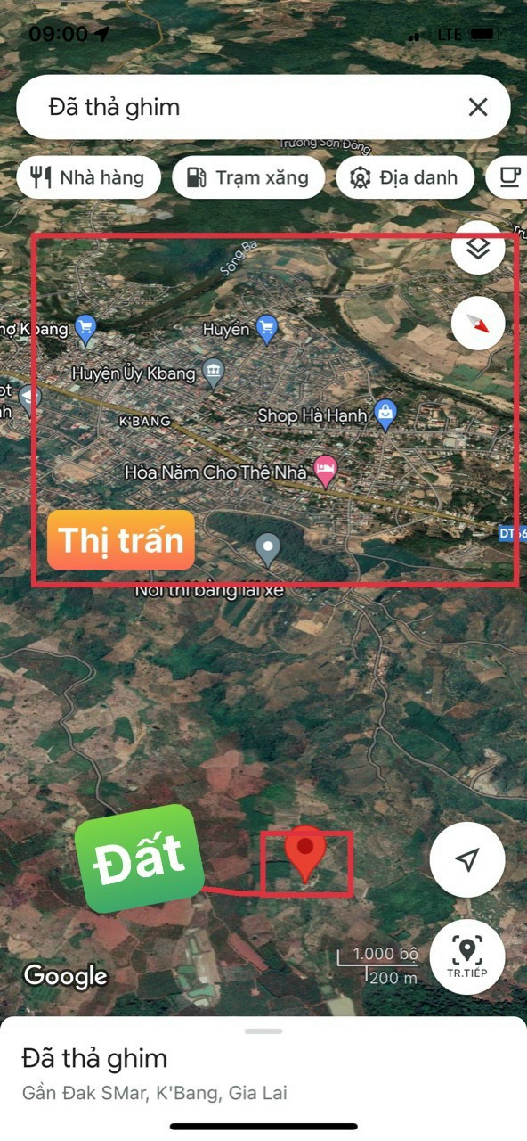 2.7ha đất vườn Gia Lai - giáp thị trấn Kbang siêu đẹp giá rẻ chỉ 32tr/sào 1000m2  12880150