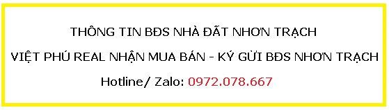 Nhận Mua Bán Nhanh Đất Nền Dự Án tại Nhơn Trạch Đồng Nai SĐT: 0972.078.667 12883293