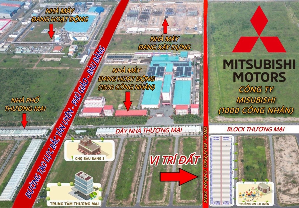 Đất nền thổ cư xây dựng tự do ngay KCN Bàu Bàng Bình Dương 12923096