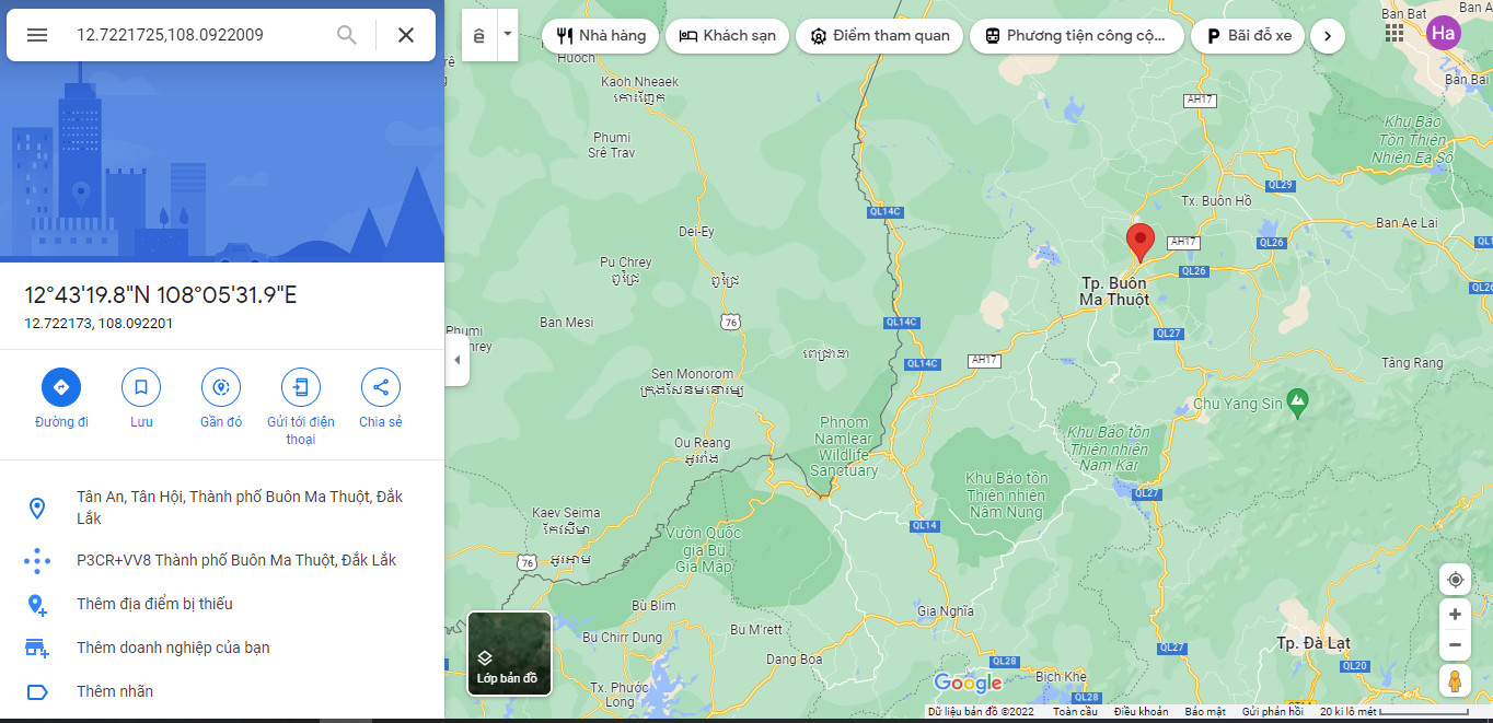 CHÍNH CHỦ CẦN BÁN LÔ ĐẤT ĐẸP NẰM HẺM 31 ĐƯỜNG NGUYỄN VĂN LINH, PHƯỜNG TÂN AN, TP BUÔN MA THUỘT. 12941183