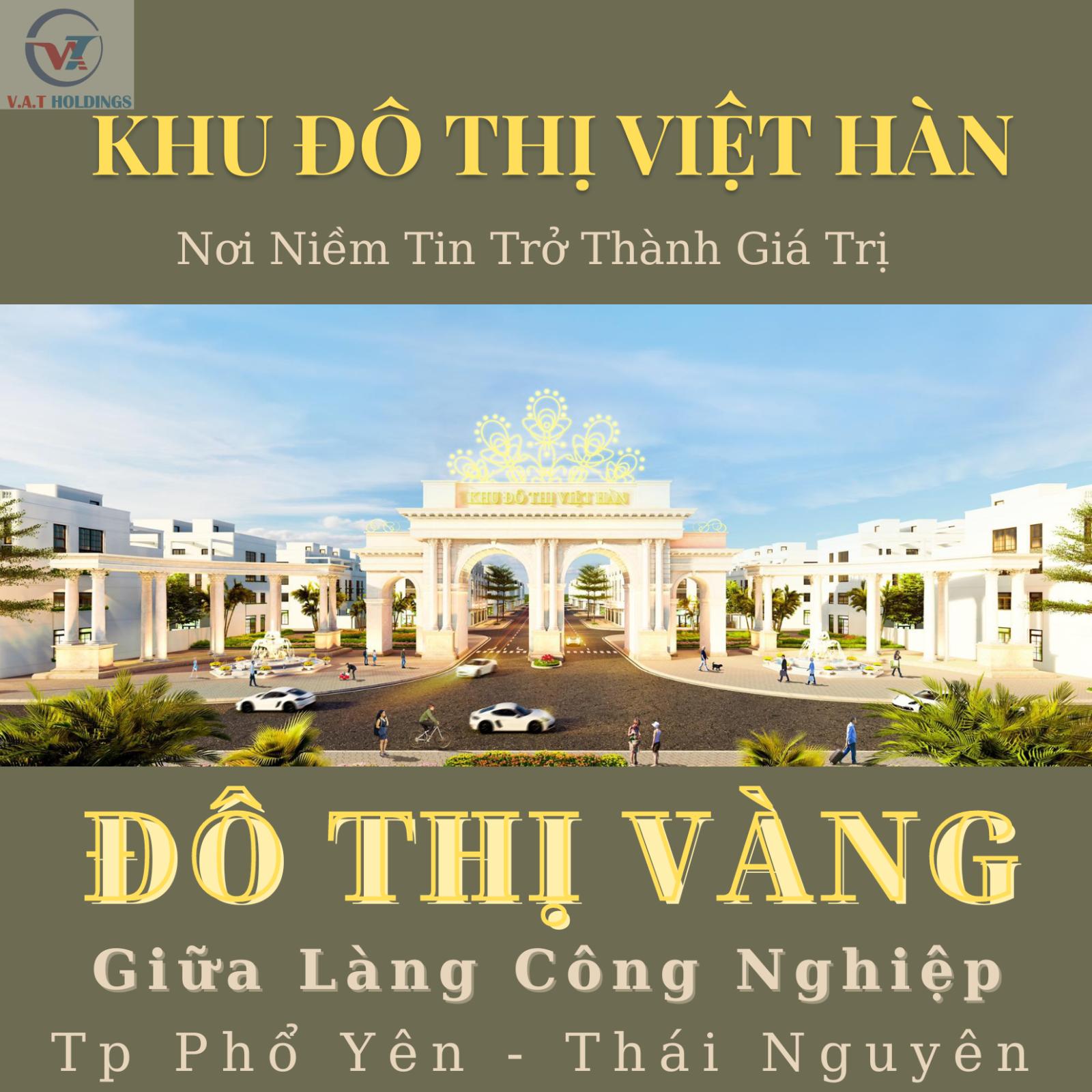 Bán Đất Nền Tại KĐT Việt Hàn - Phổ Yên - Thái Nguyên 12945989