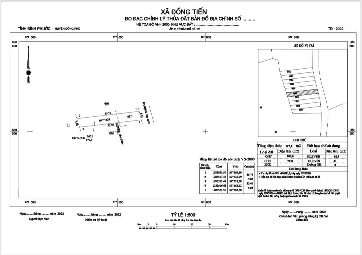 BÁN 3 LÔ TRONG DỰ ÁN THUỘC ĐỒNG TIẾN, ĐỒNG PHÚ, BÌNH PHƯỚC. 12977462