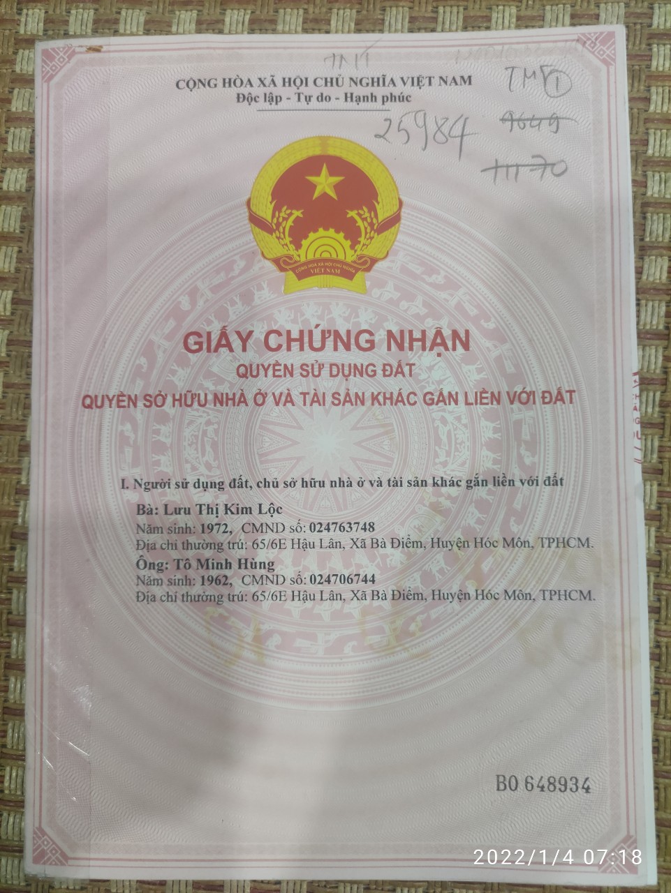 CHÍNH CHỦ BÁN NHÀ NHỎ NGAY NGÃ TƯ AN SƯƠNG -ĐƯỜNG SONG HÀNH QUỐC LỘ 22, PHƯỜNG TRUNG MỸ TÂY, QUẬN 13003478