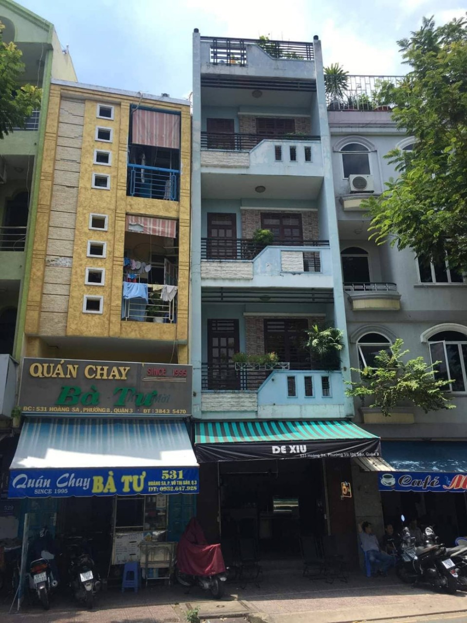 MT 531-533 Hoàng Sa, P.6,  Quận 3, 7.7X12m, trệt, 3 lầu 13079767