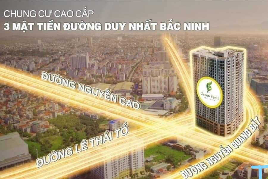 Bán chung cư trung tâm thành phố Bắc Ninh, sổ đỏ, từ 1.3 tỷ 13095641