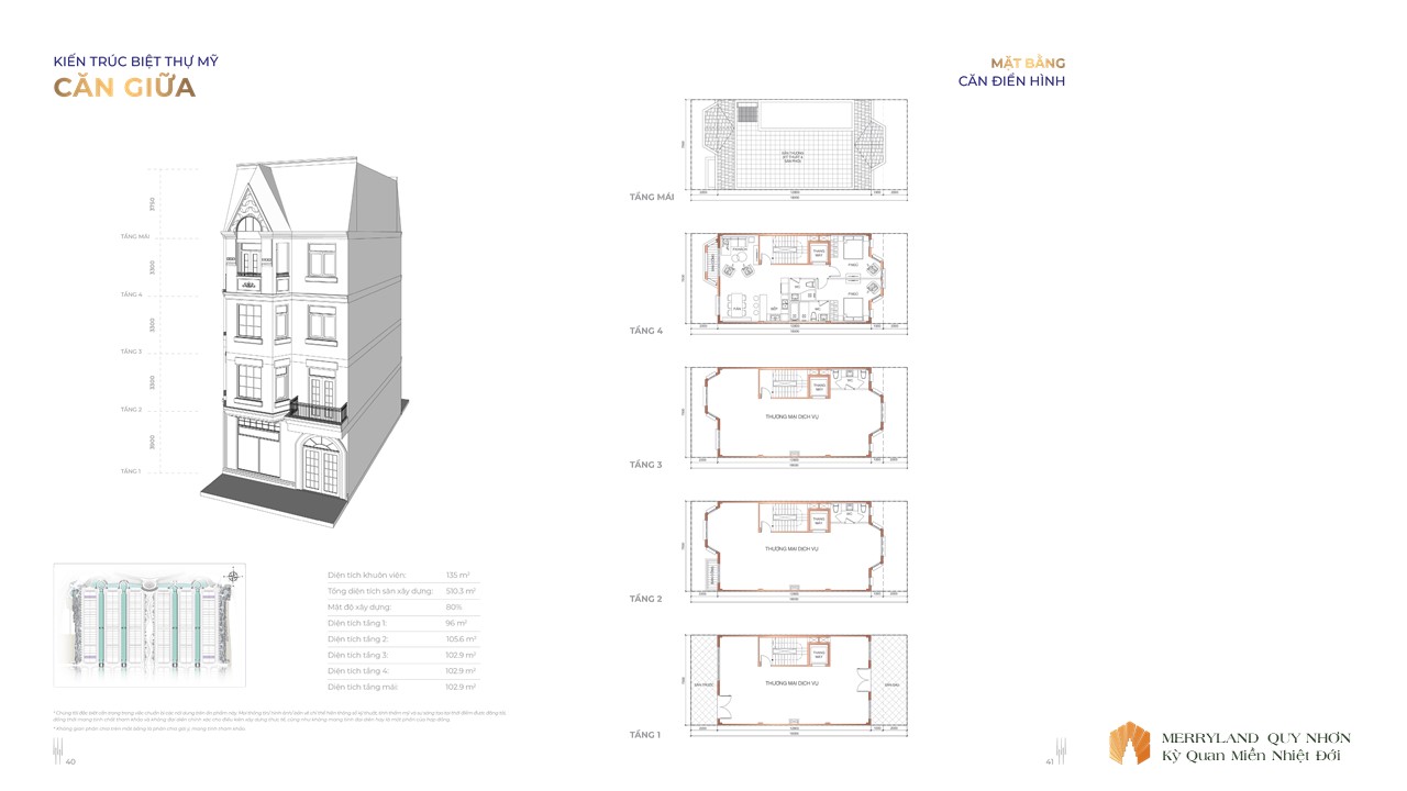 Bán nhà phố thương mại 7,7tỷ, 6x18m 4lầu ST, TP Qui Nhơn Bình Đình 13110351