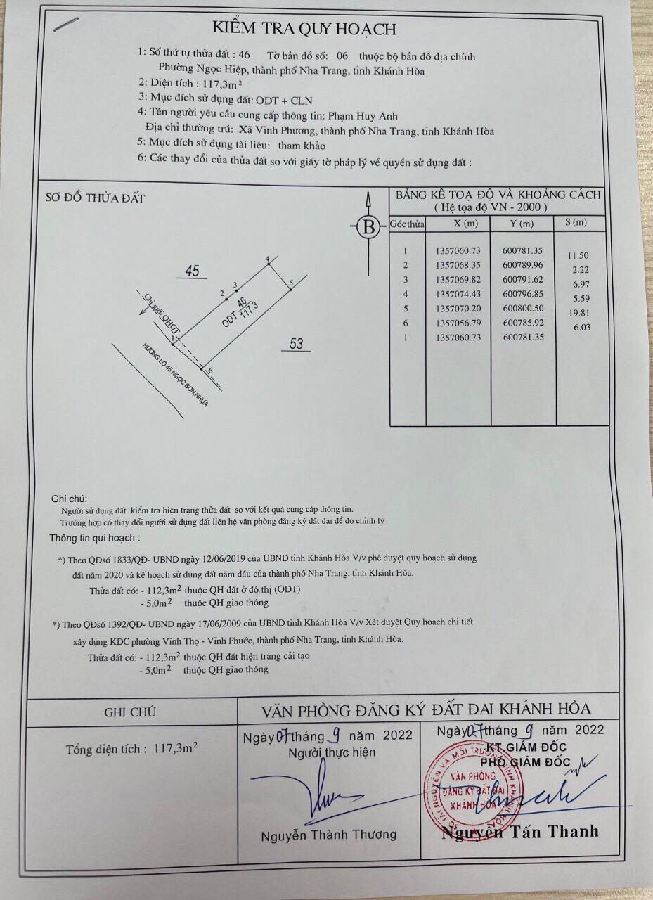 Bán đất ngay khu du lịch phù hợp xây biệt thự Ngọc Hiệp Nha Trang lh 0962130297 13129520