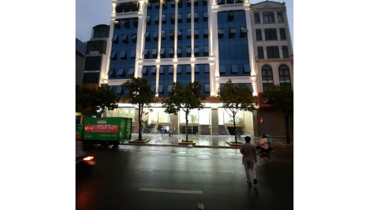 Bán tòa văn phòng 8 tầng lô góc Mạc Thái Tông- Vũ Phạm Hàm Dt 250m2 Mt 23m. GIÁ 160 tỷ 13138333