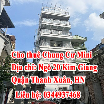 Cho thuê chung cư mi ni tại Quận Thanh Xuân 13153757