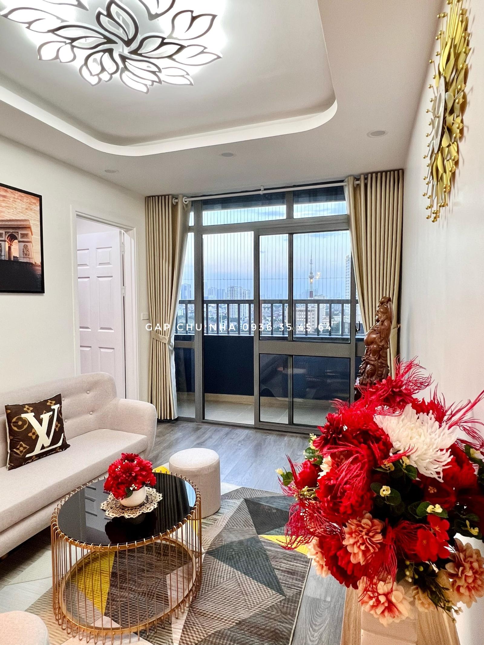 Bán căn hộ VOV Mễ Trì 74m2 căn góc 2 tỷ X nhà thực tế đẹp hơn ảnh, BAN CÔNG ĐÔNG NAM LH 0936354564 13210233