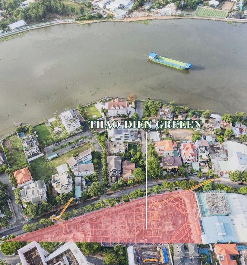 3PN Thảo Điền Green view trực diện sông, tầng cực đẹp, giai đoạn 1 giá cực tốt 13210665