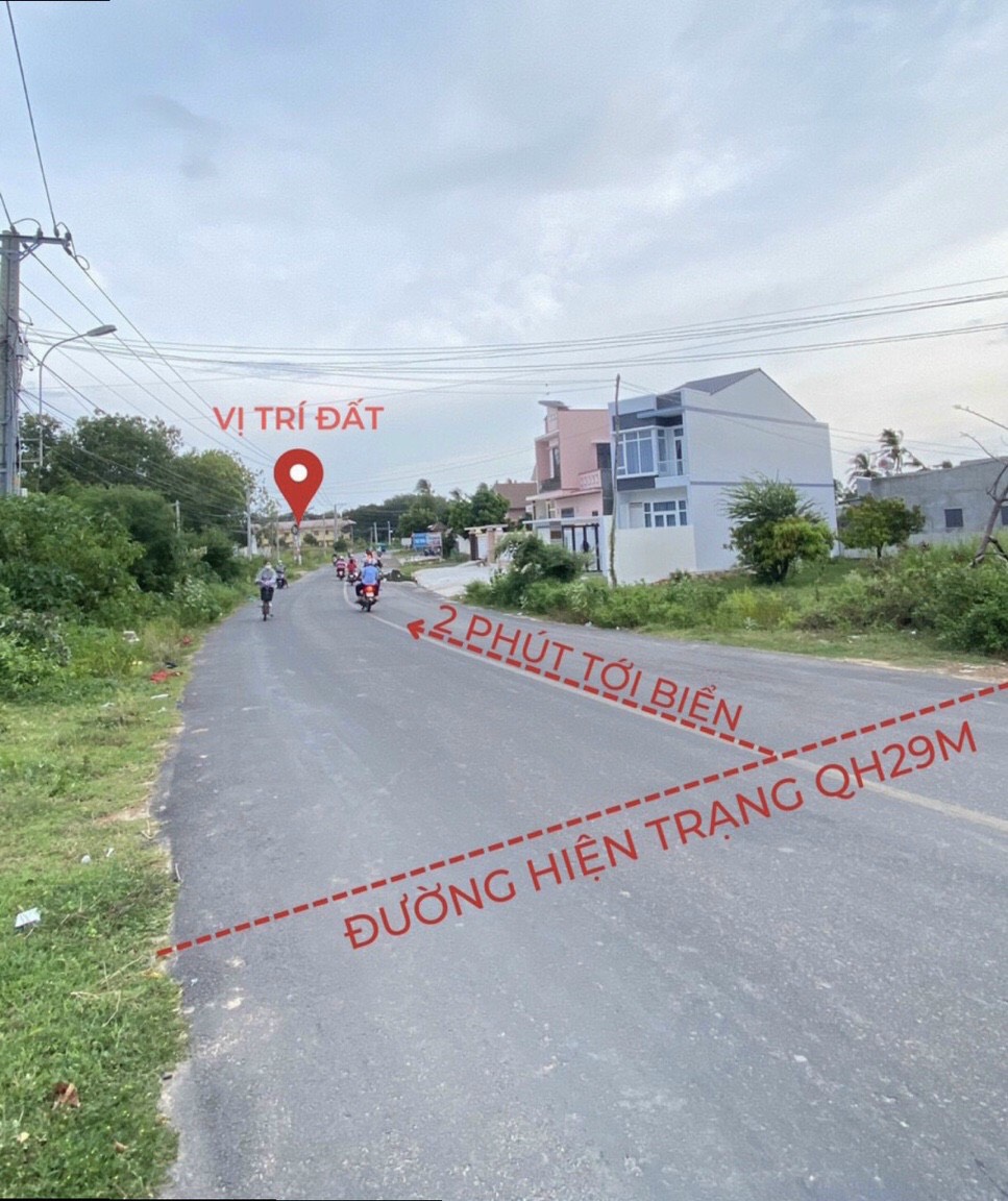 Duy nhất 1 lô đất biển thổ cư sổ sẳn đường nhựa QH 29m ở KDC Phước Thể  13258342