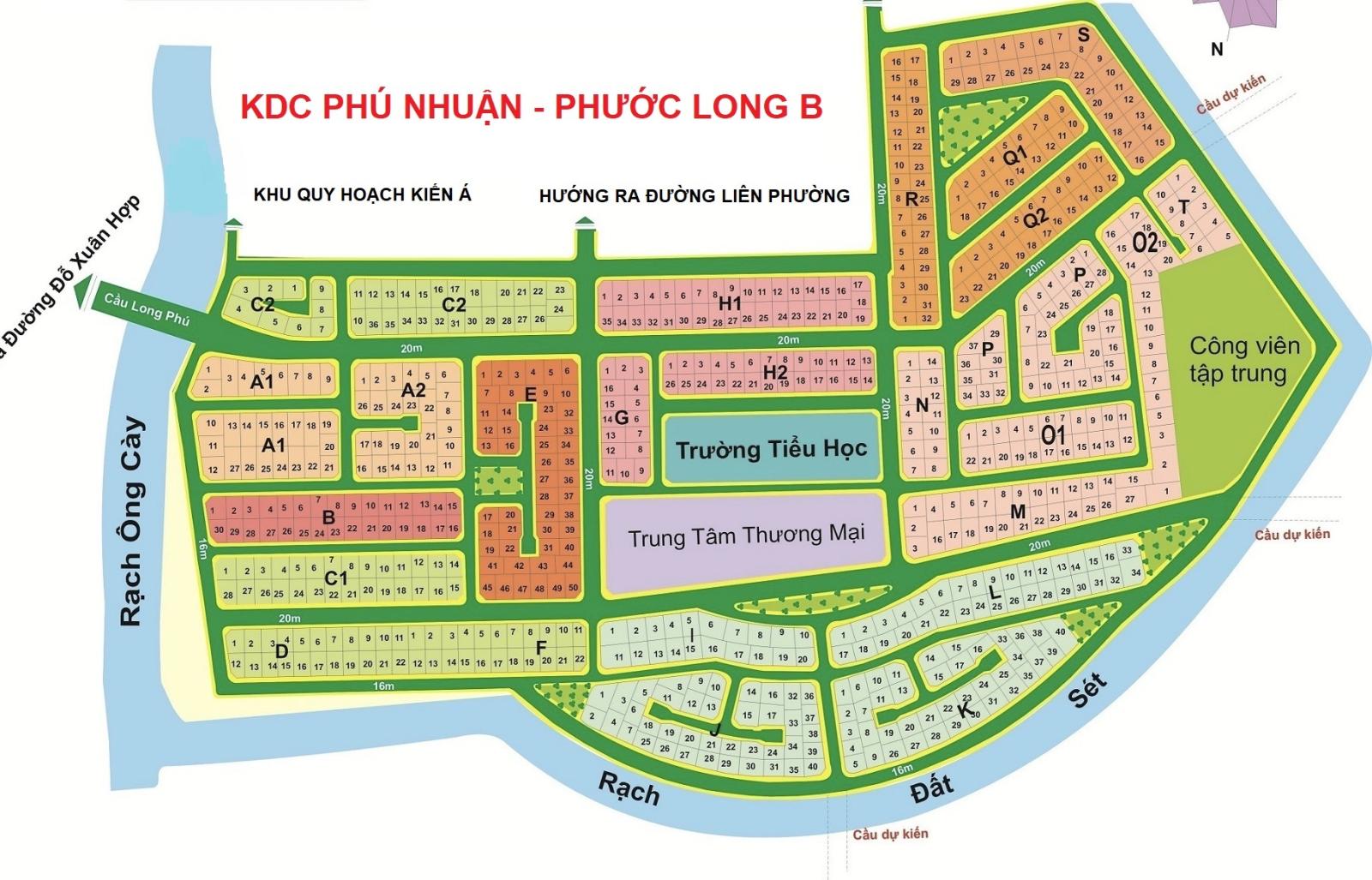 Bán đất nền KDC Phú Nhuận, đường 659, phường Phước Long B, thông ra đường Đỗ Xuân Hợp, Global city 13279860