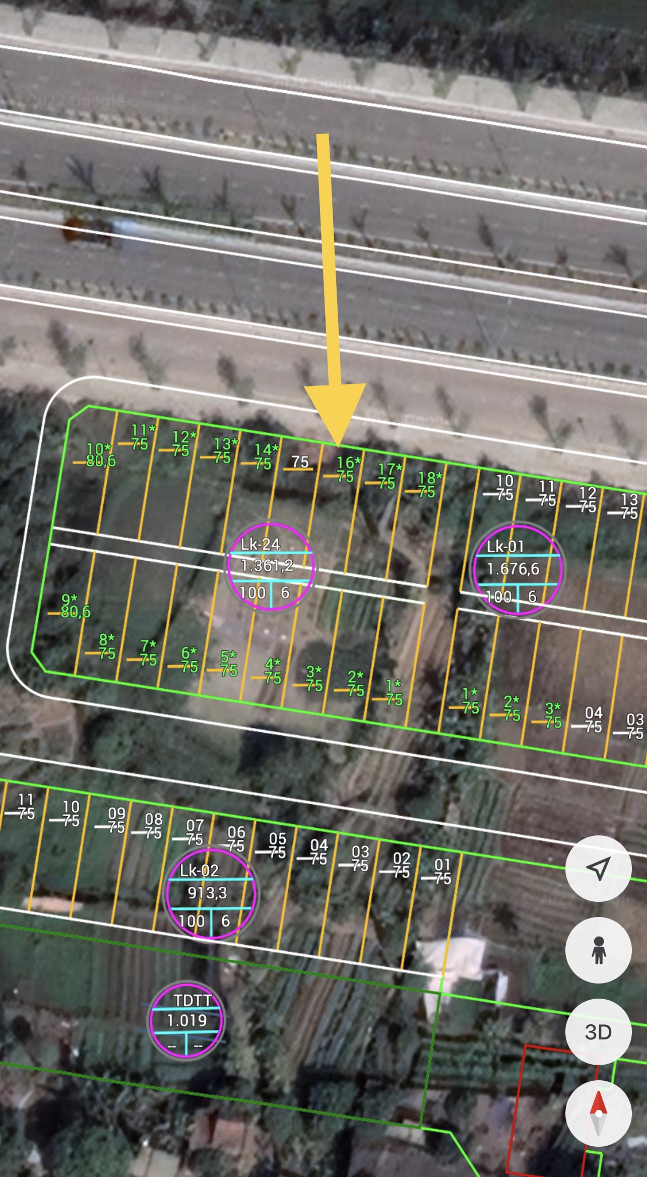 Cần bán 2 ô đất liền kề TĐC Đồng Giộc 75m2 ngay mặt đường 8 làn xe  13288251