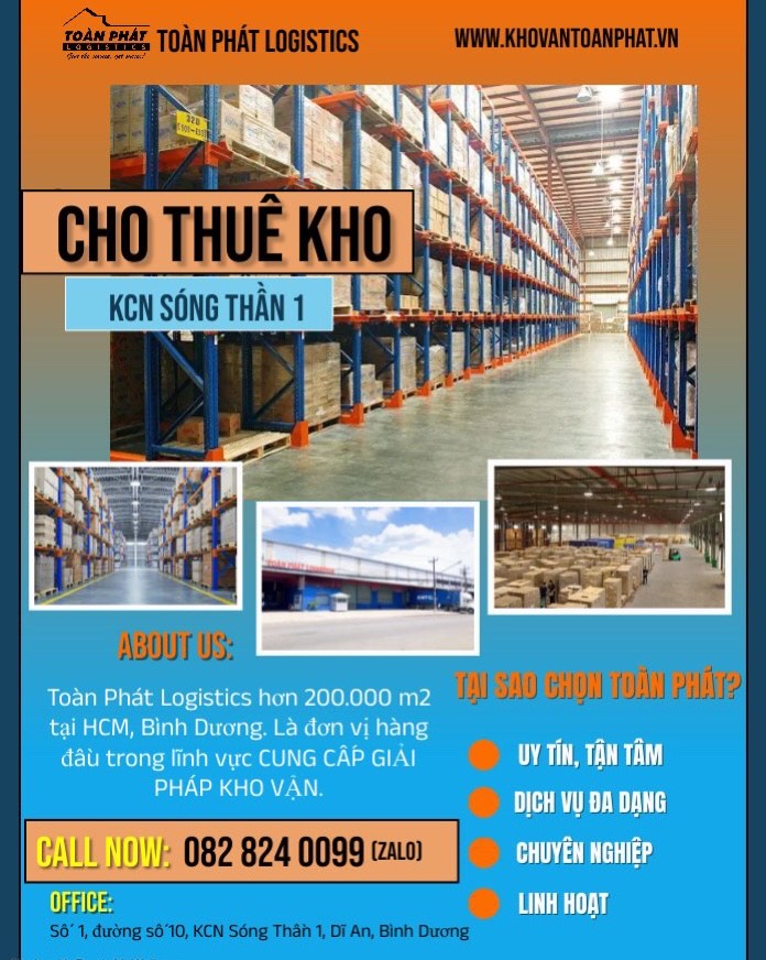 CHO THUÊ KHO XƯỞNG CHỨA HÀNG - 0828 240 099 13313097